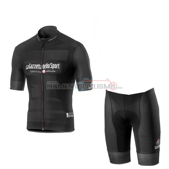 Abbigliamento Ciclismo Giro d'Italia Manica Corta 2019 Nero